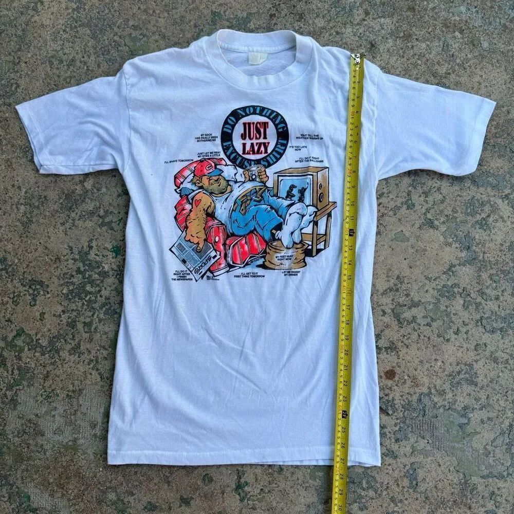 90’s Lazy Guy Single Stitch Vintage Shirt